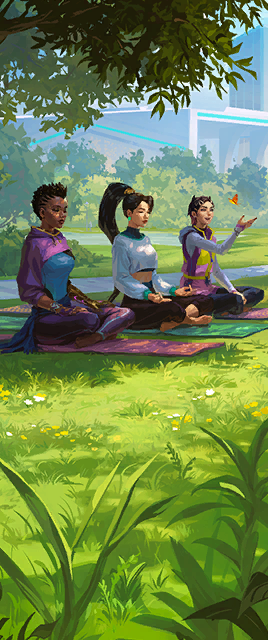 Meditation is for Mortals Card large