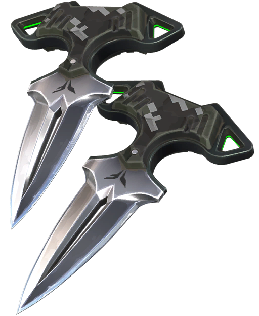 Rogue Push Daggers Level 2
(Variant 1 Green)